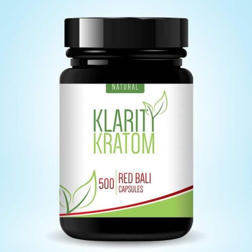 Klarity Kratom Red Bali Capsules