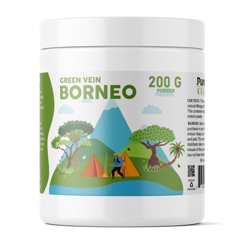 Klarity Kratom Pure Zen Green Vein Boreno Powder